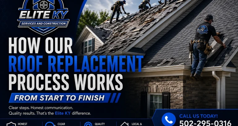 How Does Our Roof Replacement Process Work? A Louisville Homeowner Guide