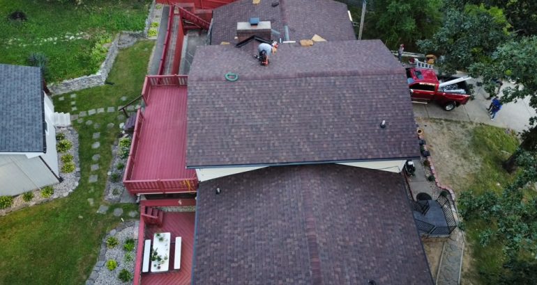 Completed Roof Replacement, New Decking & Gutters in Louisville, KY 40214