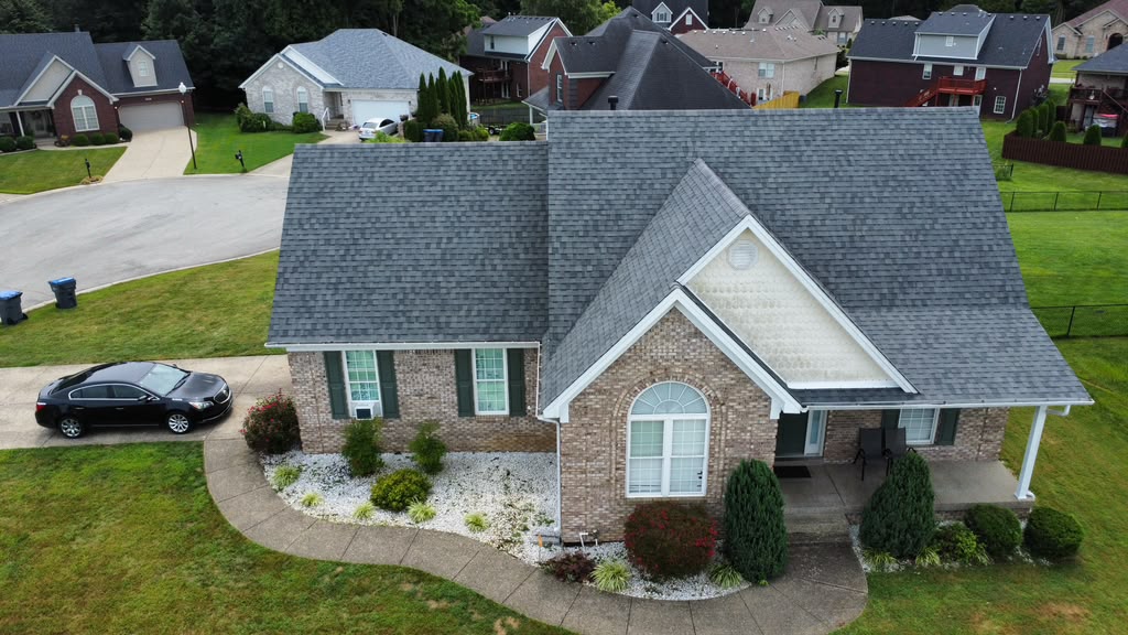TAMKO Virginia Slate tear-off roof replacement in Louisville KY 40272 by Elite KY Services Construction